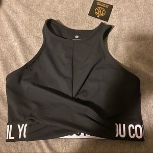 Til you collapse crop tank